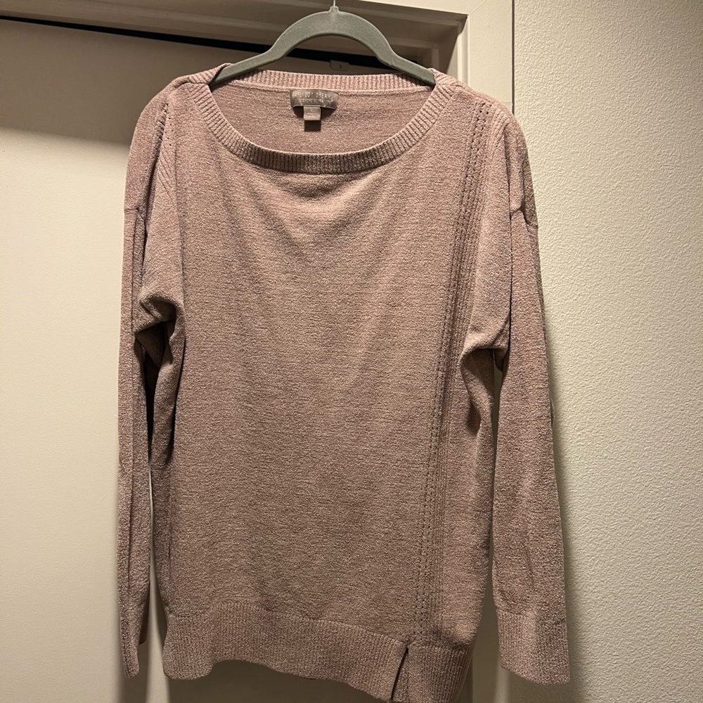 Barefoot Dreams cozy Chic Ultra Lite Dockside Sweater Large